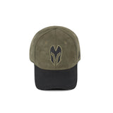HEAD GEAR GREEN REDEFINED SUEDE CAP
