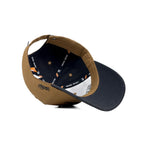 HEAD GEAR STUBBORN BROWN AND BLACK CAP
