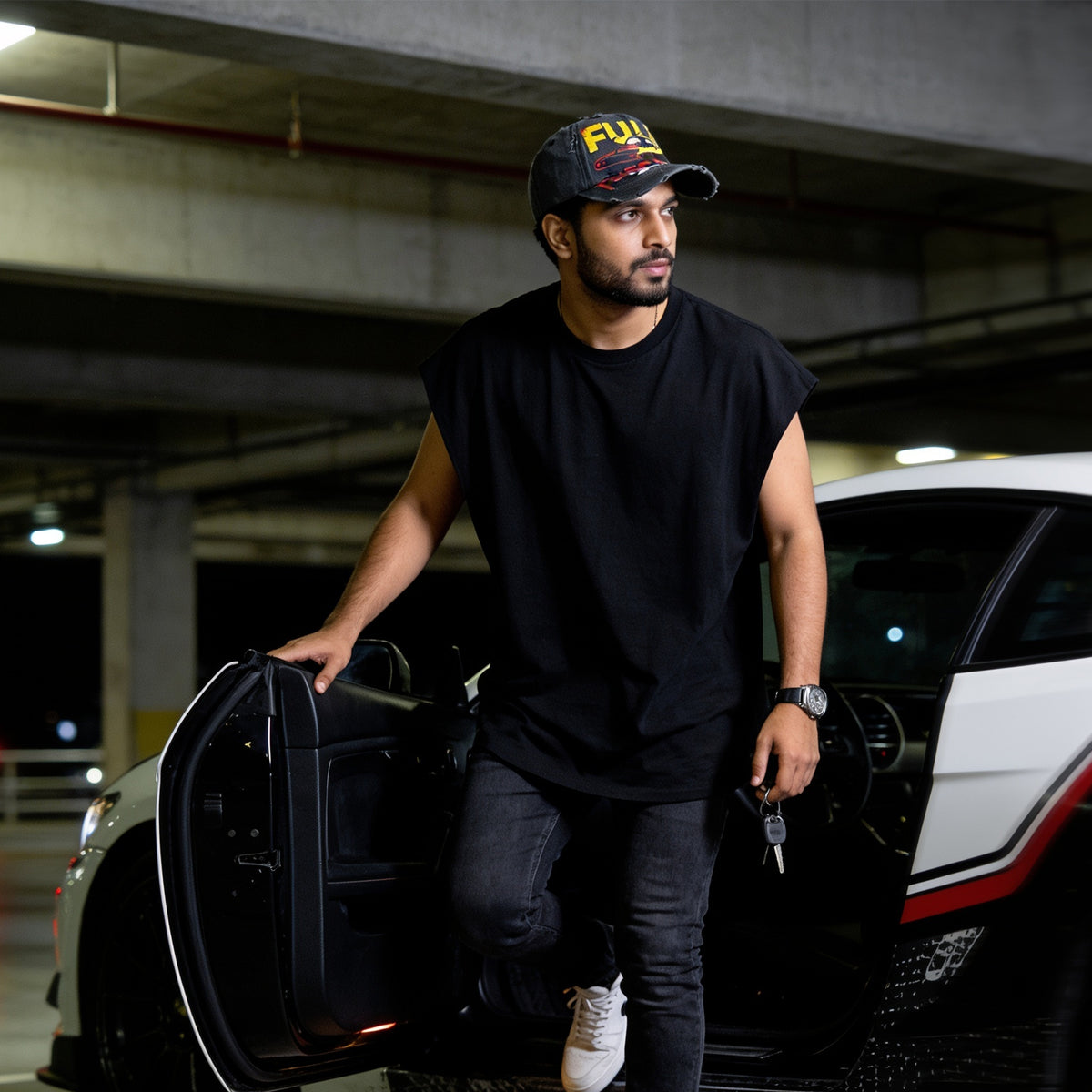 HEAD GEAR FULL THROTTLE WASHED CAP