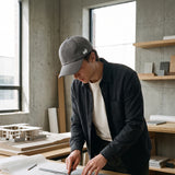 HEAD GEAR SOLID GREY SUEDE CAP