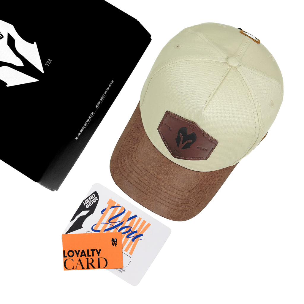HEAD GEAR HG CORE LEATHER PATCH CAP - HGCH10