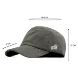 HEAD GEAR SOLID GREY SUEDE CAP