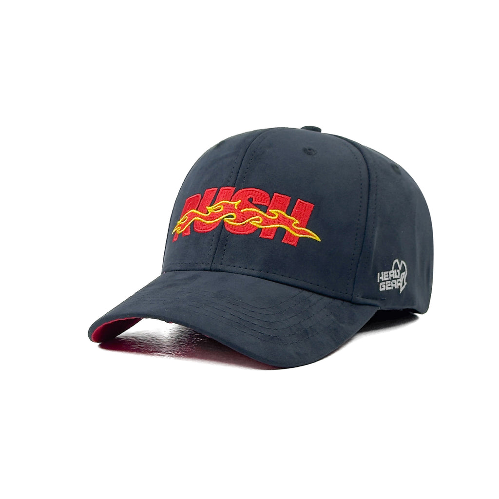 HEAD GEAR RUSH BLACK CAP