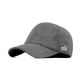 HEAD GEAR SOLID GREY SUEDE CAP