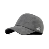 HEAD GEAR SOLID GREY SUEDE CAP