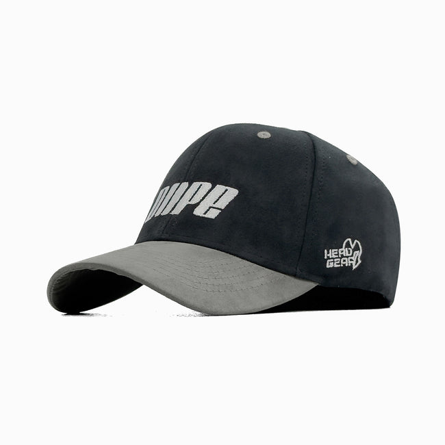 HEAD GEAR DOPE BLACK AND GREY CAP