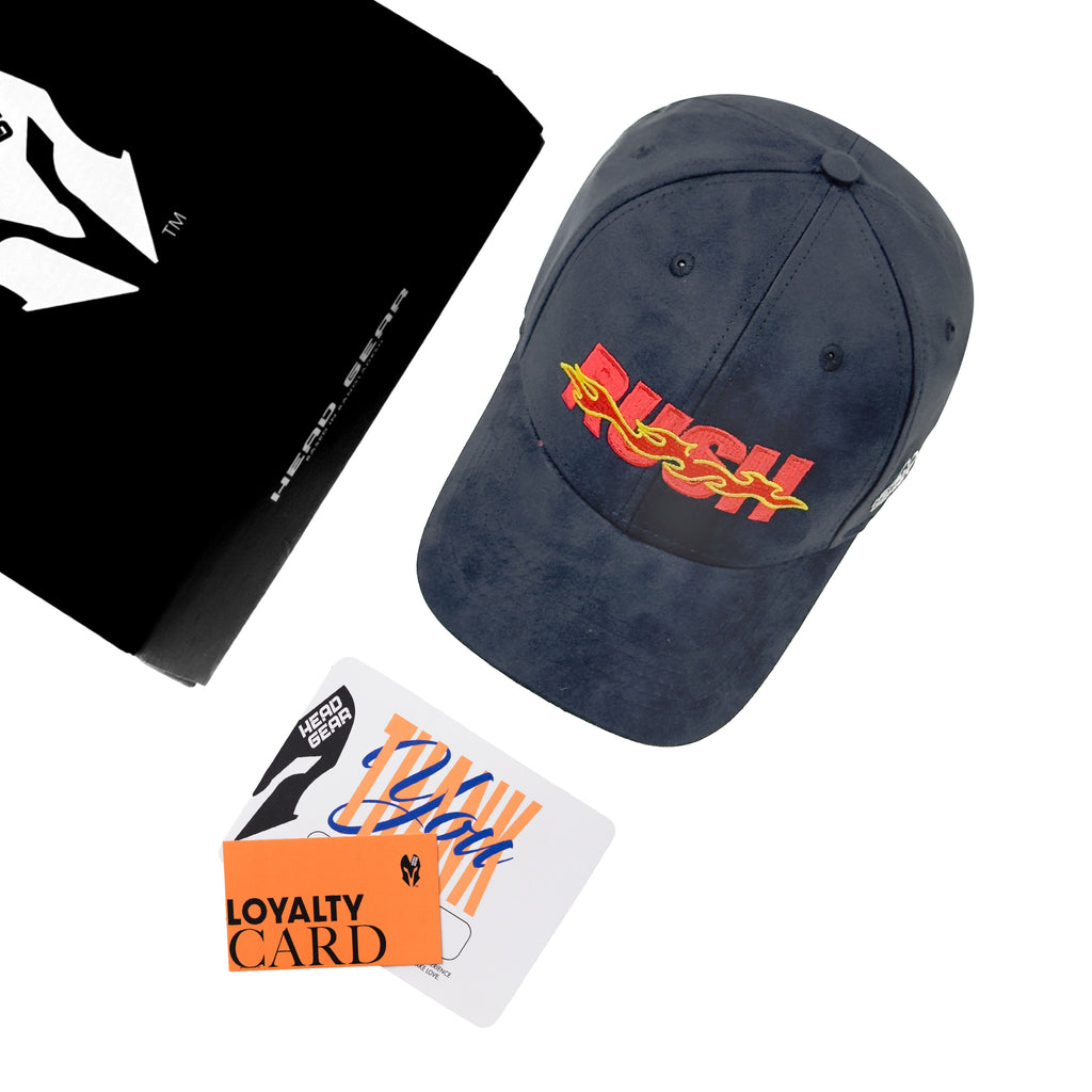 HEAD GEAR RUSH BLACK CAP