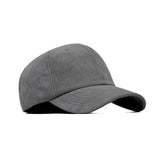 HEAD GEAR SOLID GREY SUEDE CAP