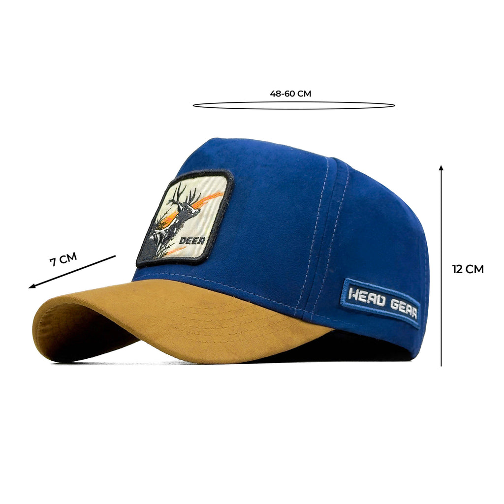 HEAD GEAR DEER IRON 3D PATCH PREMIUM HIGH CROWN CAP