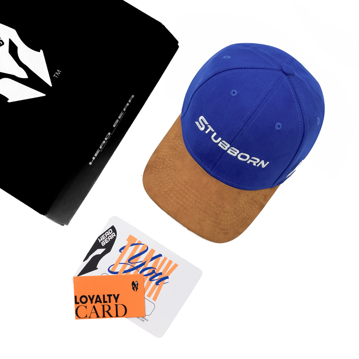 STUBBORN CURVED VISOR HEAD GEAR CAP