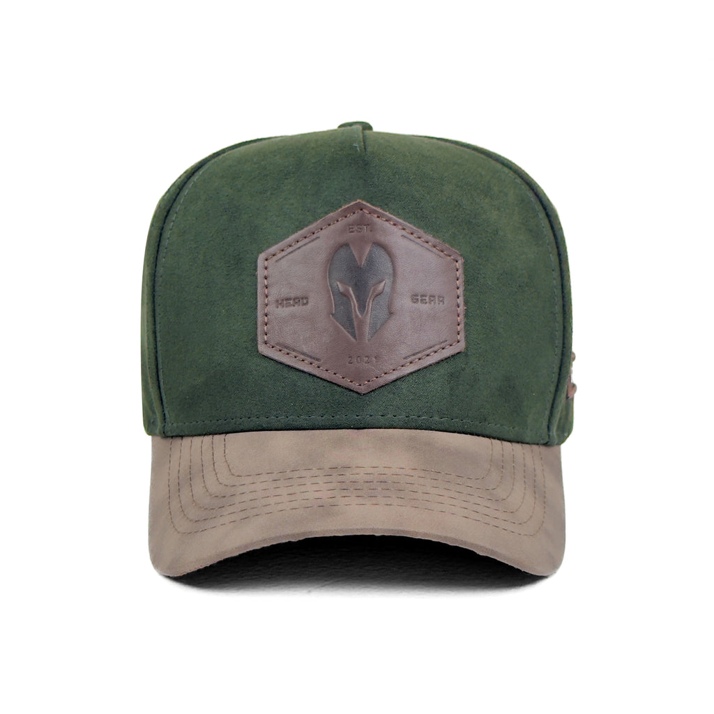 HEAD GEAR HG CORE LEATHER PATCH CAP - HGCH09