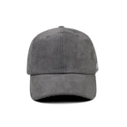 HEAD GEAR SOLID GREY SUEDE CAP