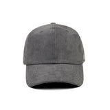 HEAD GEAR SOLID GREY SUEDE CAP