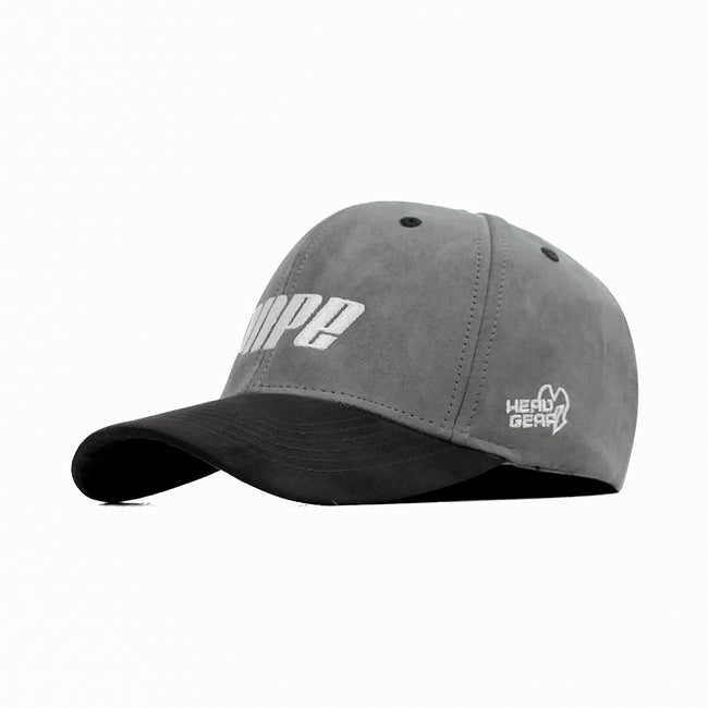HEAD GEAR DOPE GREY AND BLACK CAP