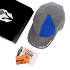 HEAD GEAR MISMATCHED GREY AND BLUE CAP