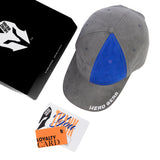 HEAD GEAR MISMATCHED GREY AND BLUE CAP