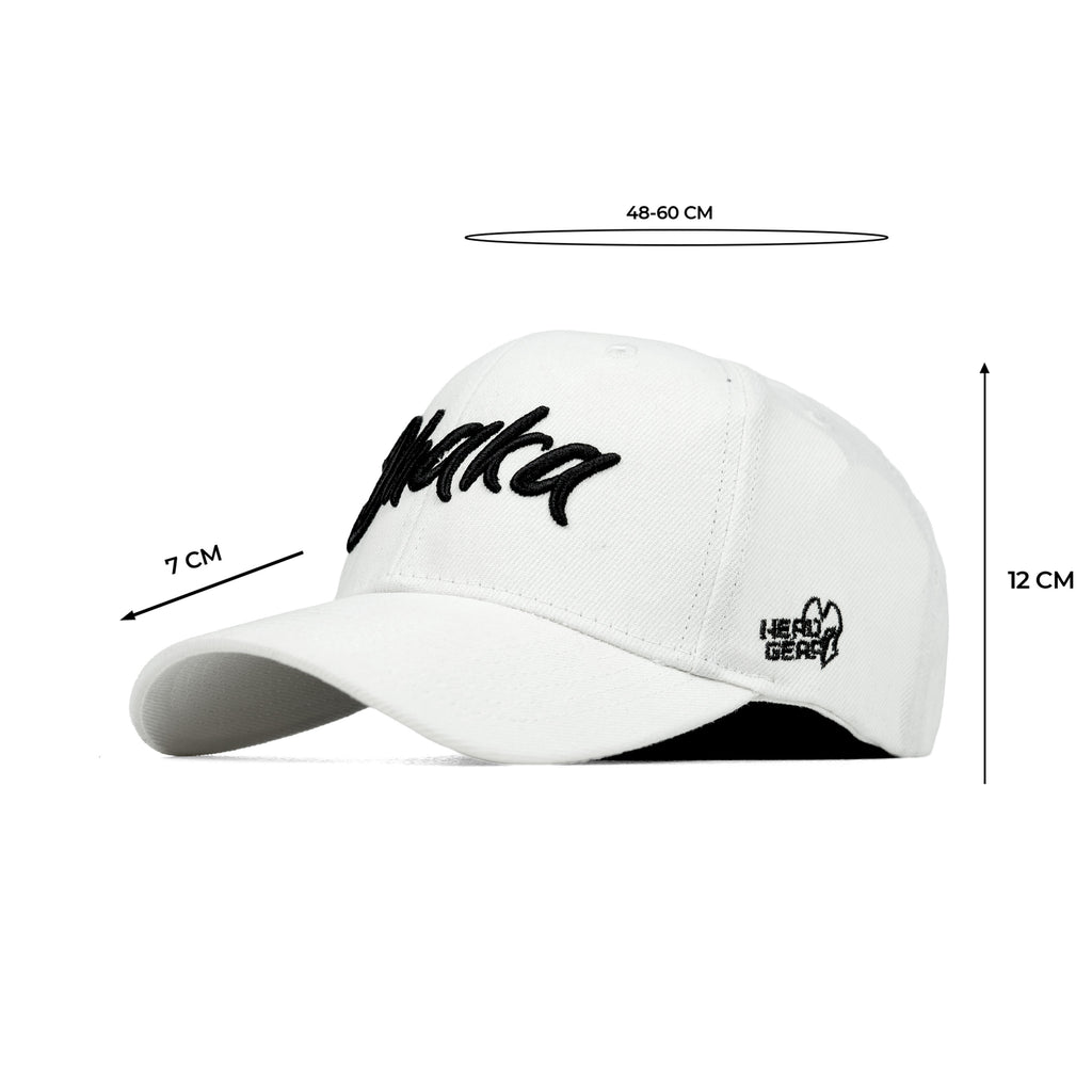 DHAKA WHITE NEW EDITION HEAD GEAR CAP