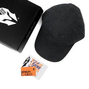 HEAD GEAR ELEGANTE ZERO BLACK CAP (NO LOGO)