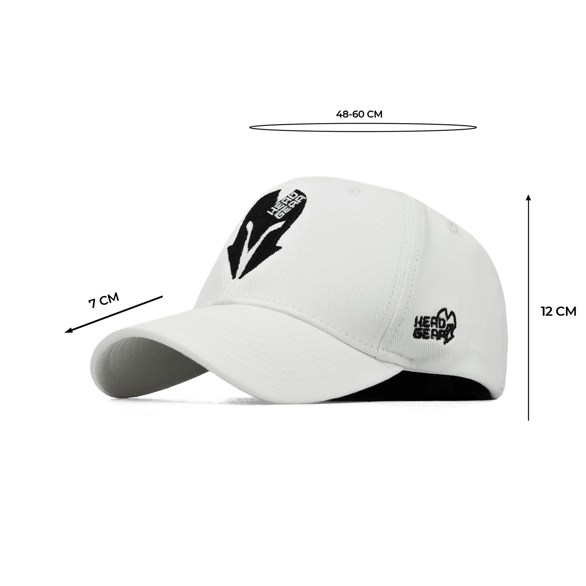 HEAD GEAR OFFICIAL WHITE CAP