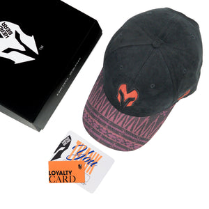HEAD GEAR BLACK REDEFINED SUEDE CAP
