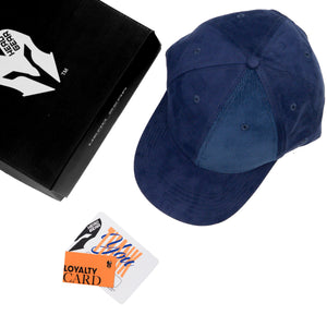 HEAD GEAR MISMATCHED NAVY BLUE CAP