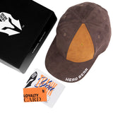 HEAD GEAR MISMATCHED CHOCOLATE AND BROWN CAP