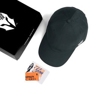 HEAD GEAR SOLID BLACK CAP
