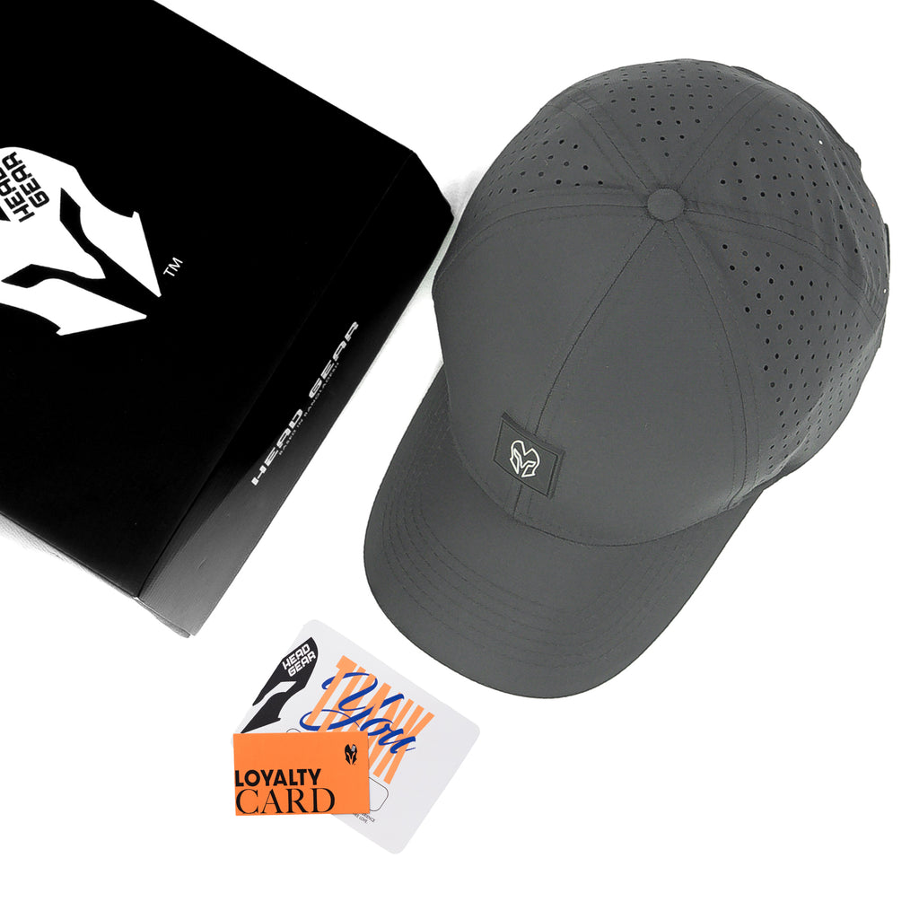 HEAD GEAR DARK GREY ACTI FLEX CAP