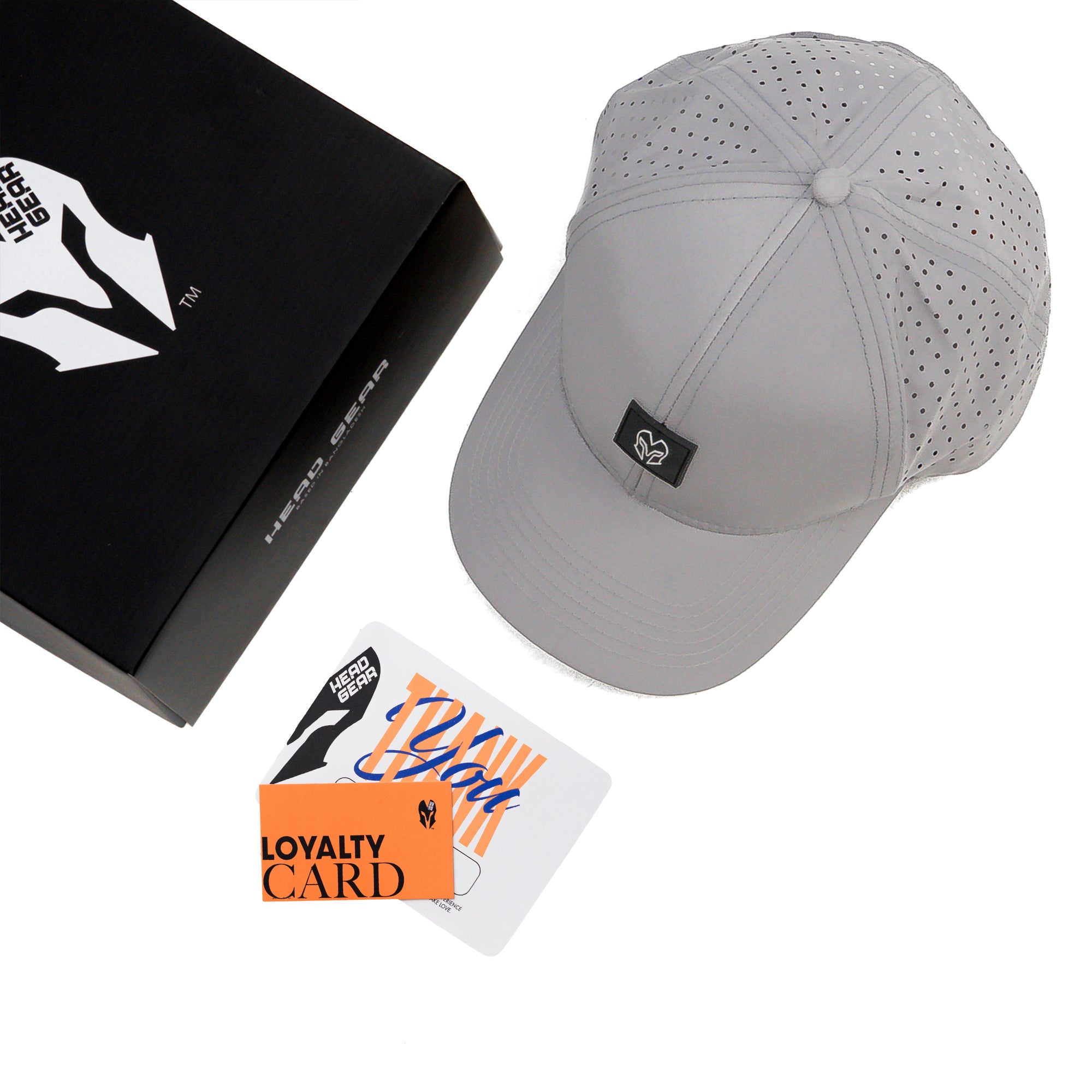 HEAD GEAR GREY ACTI FLEX CAP
