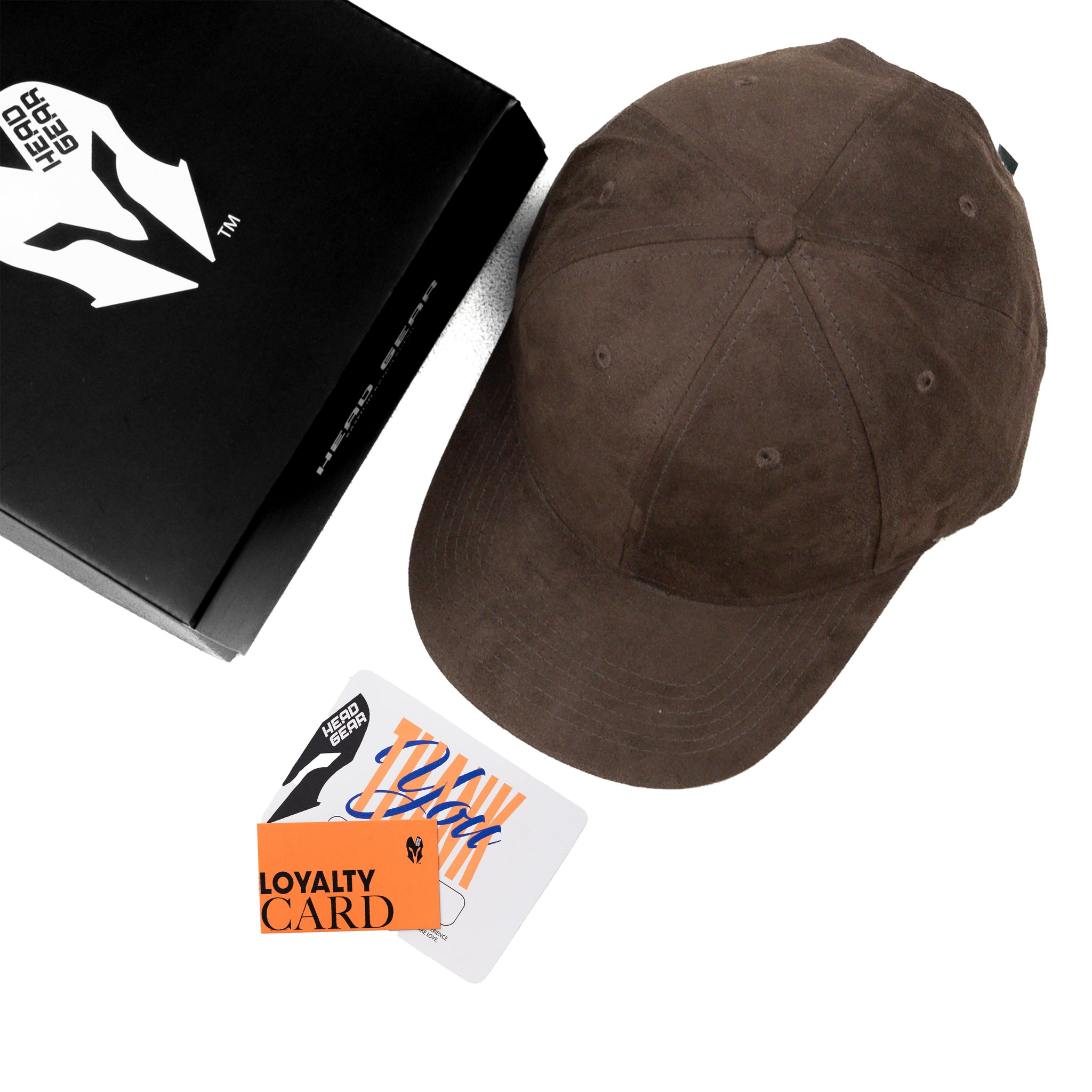 HEAD GEAR ELEGANTE ZERO CHOCOLATE CAP (NO LOGO)