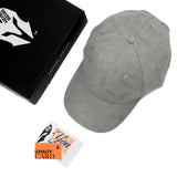 HEAD GEAR ELEGANTE ZERO GREY SANDWICH CAP (NO LOGO)