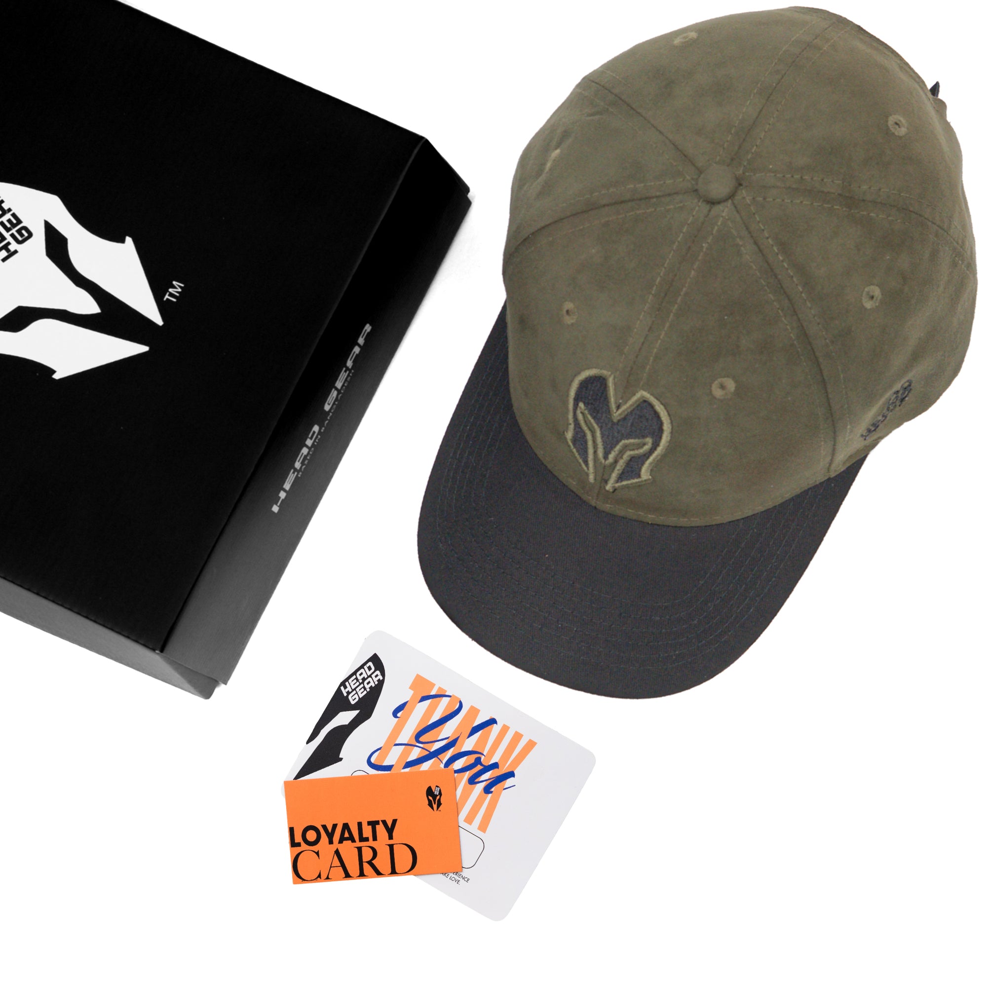 HEAD GEAR GREEN REDEFINED SUEDE CAP