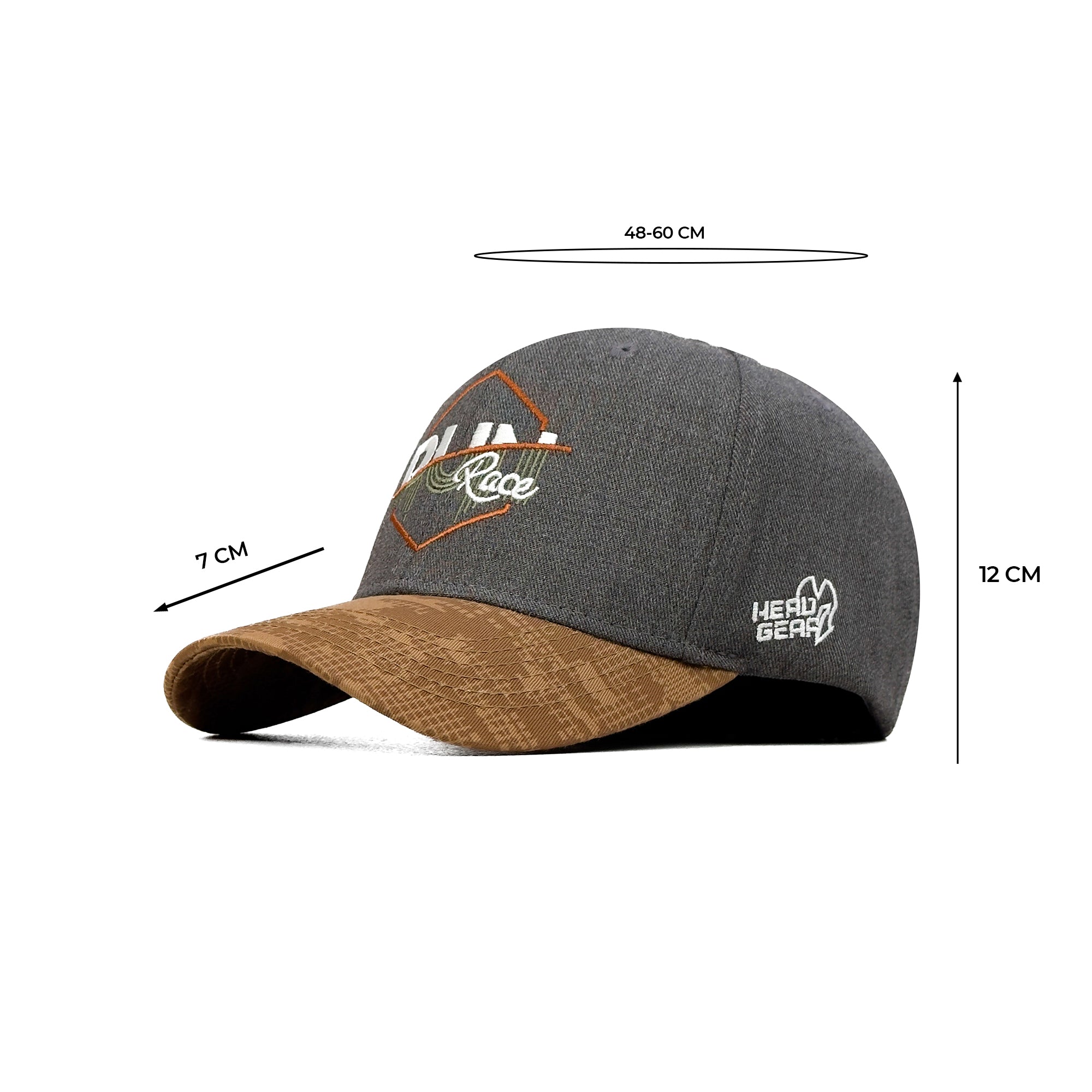 HEAD GEAR RUN RACE CAP