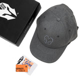 HEAD GEAR SUPER TWILL GREY MELANGE SANDWICH CAP