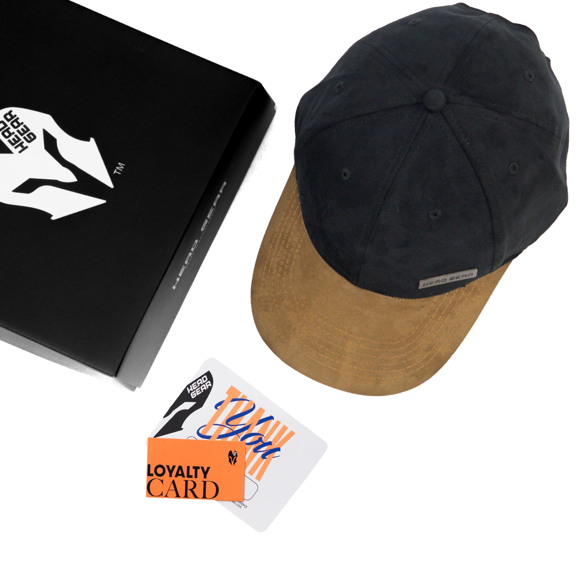 HEAD GEAR BLACK OLIVE DUAL TONE RUSTIC METAL STRUCTURED CAP
