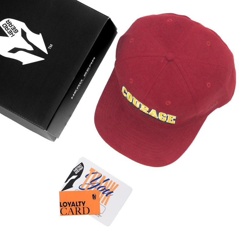 HEAD GEAR COURAGE BE BRAVE FLAT VISOR CAP