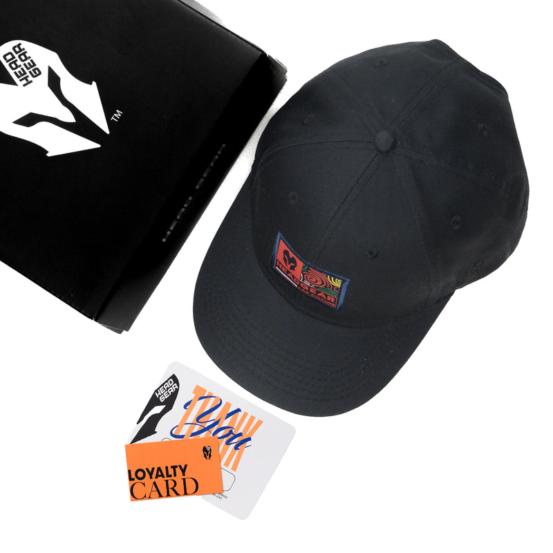 HEAD GEAR BLACK PATCH EDITION CAP