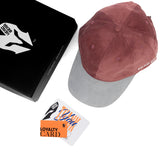 HEAD GEAR CHOCOLATE GREY DUAL TONE CORD CAP