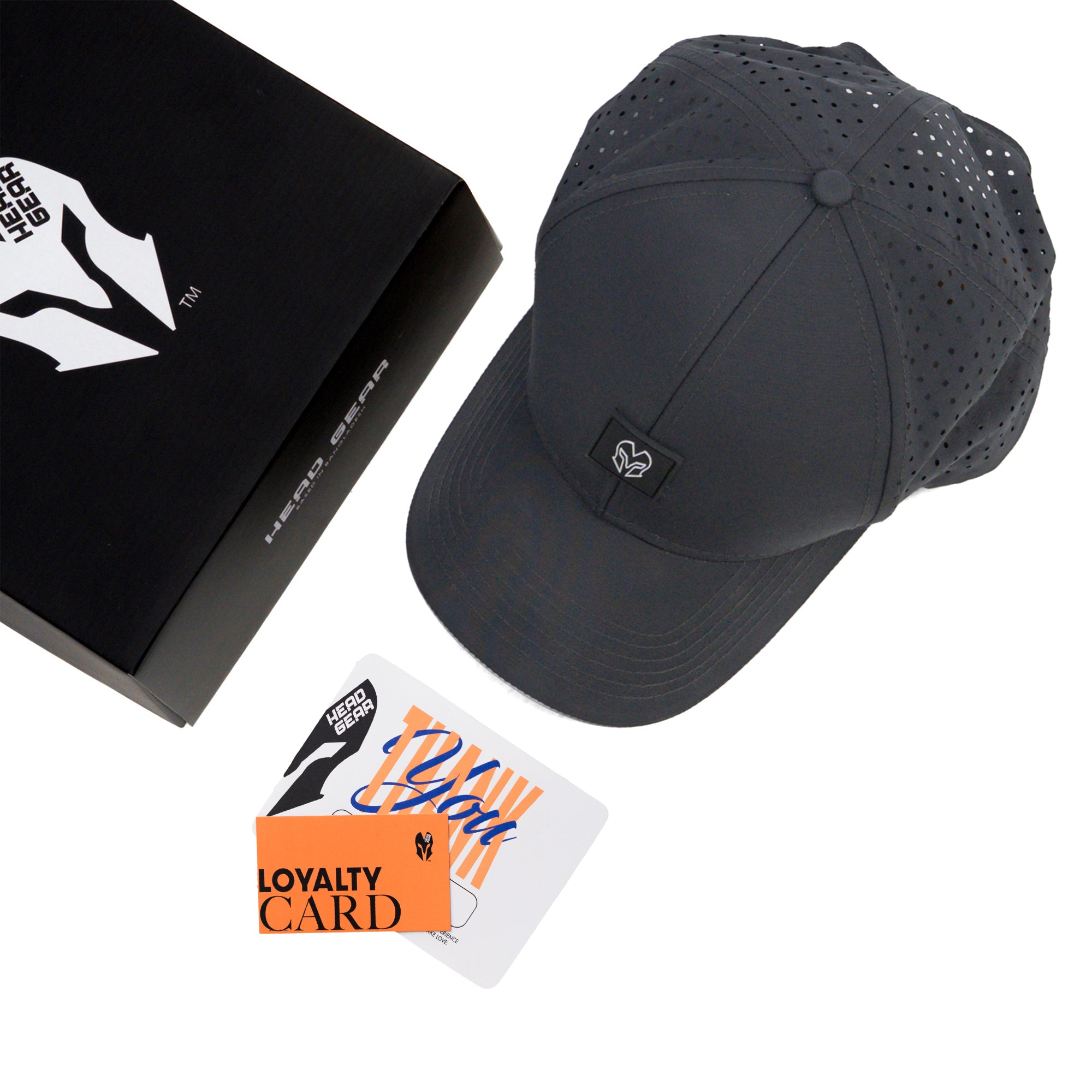 HEAD GEAR DARK GREY ACTI FLEX CAP