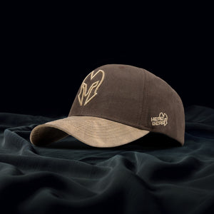 HEAD GEAR ELITE FUSION BROWN SUEDE TWILL LIMITED EDITION CAP