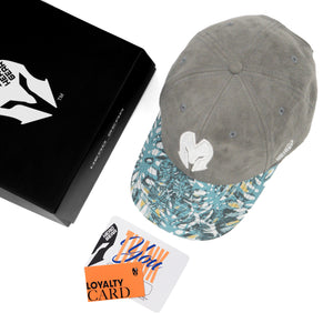 HEAD GEAR GREY REDEFINED SUEDE CAP
