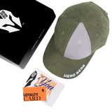HEAD GEAR MISMATCHED OLIVE AND GREY CAP
