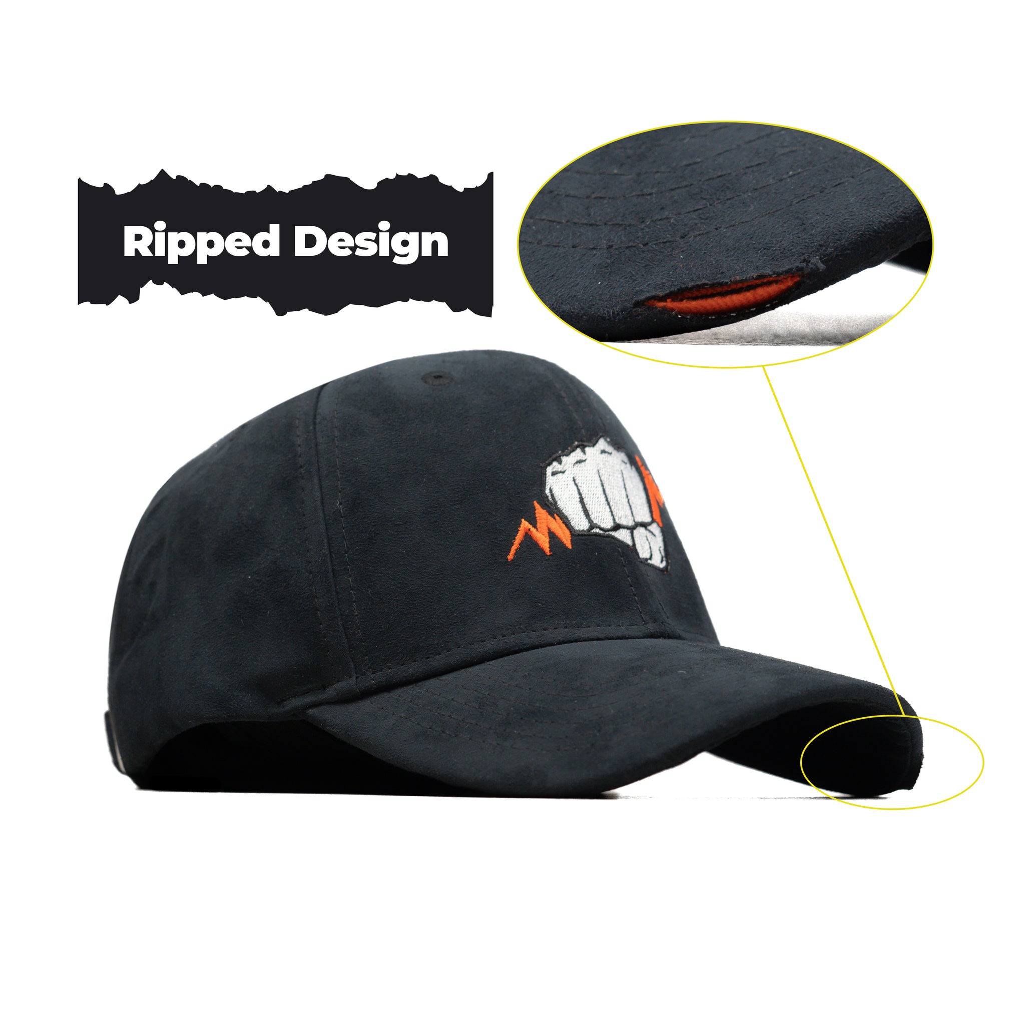 HEAD GEAR FIST RIPPED CAP