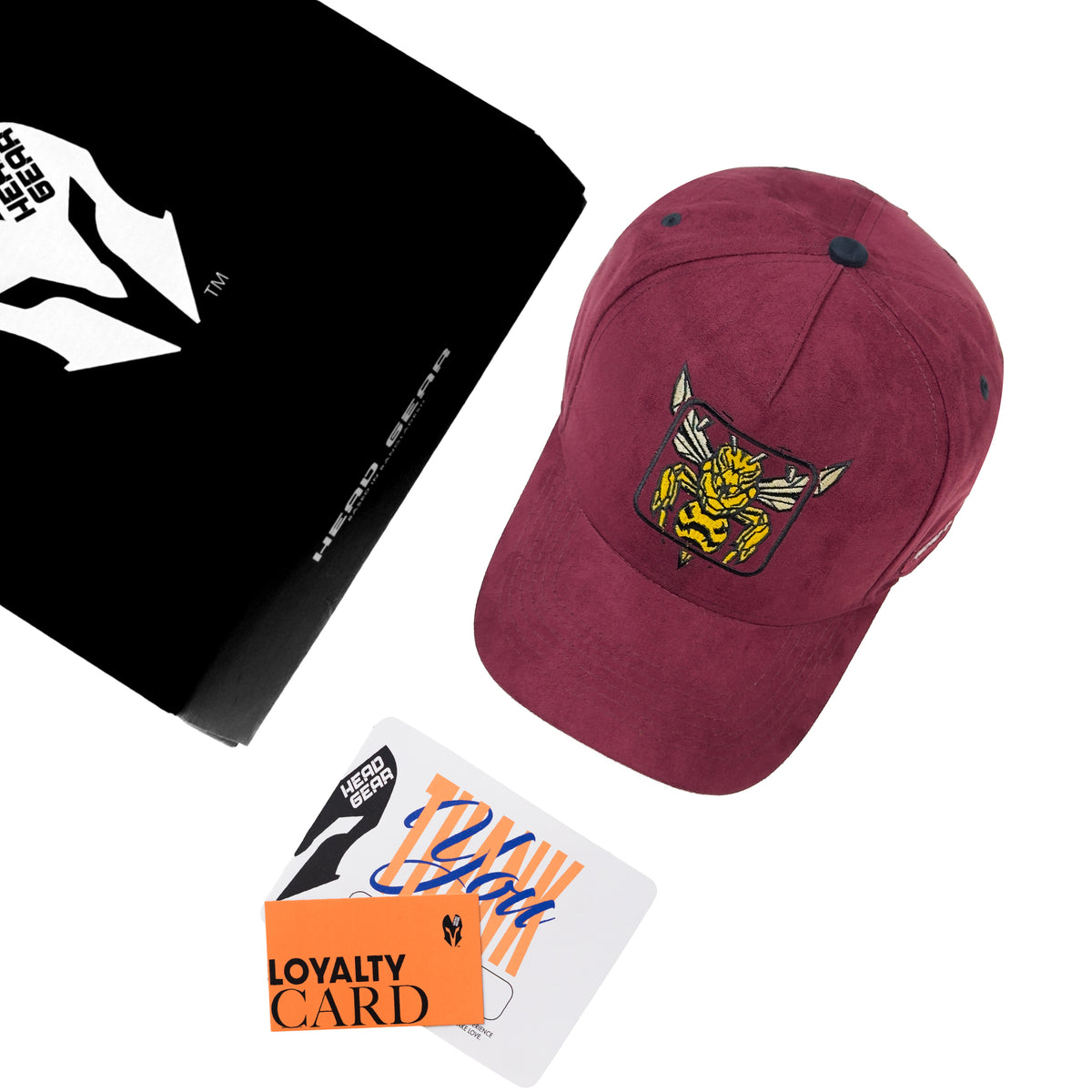 HEAD GEAR THREAD ART VENOM WASP CAP