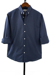 FOUNDER'S SOLID SHIRT - NAVY BLUE
