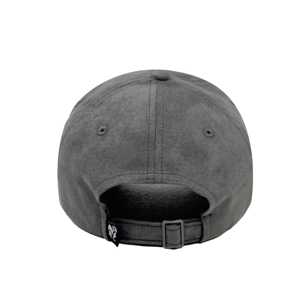 HEAD GEAR SOLID GREY SUEDE CAP
