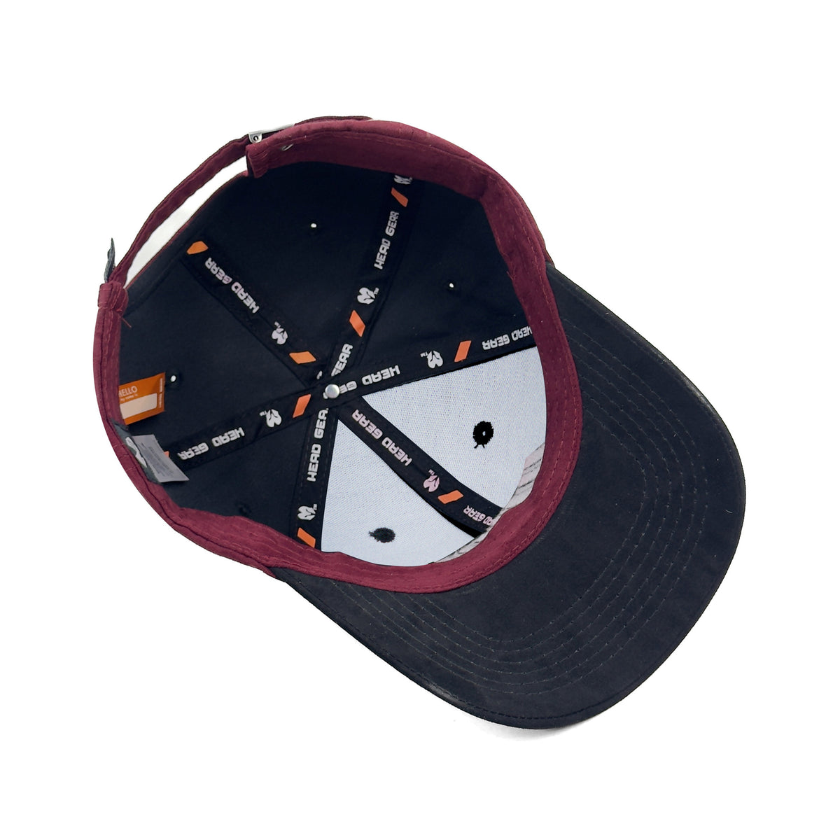HEAD GEAR DOPE BURNT MAROON CAP