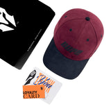 HEAD GEAR DOPE BURNT MAROON CAP