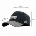HEAD GEAR DOPE BLACK AND GREY CAP
