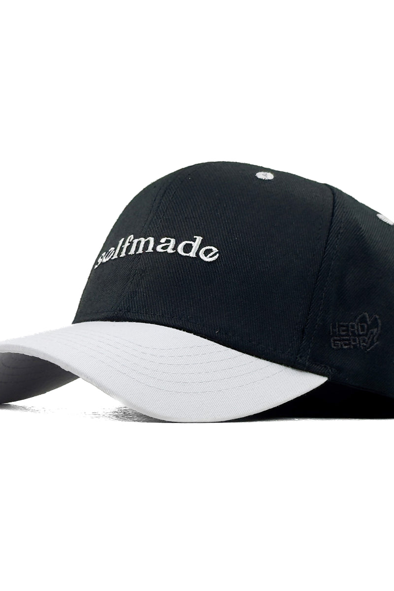 HEAD GEAR SELFMADE BLACK CAP
